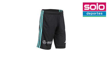 Short Adidas Mercedes AMG DNA Niño Niña Negro