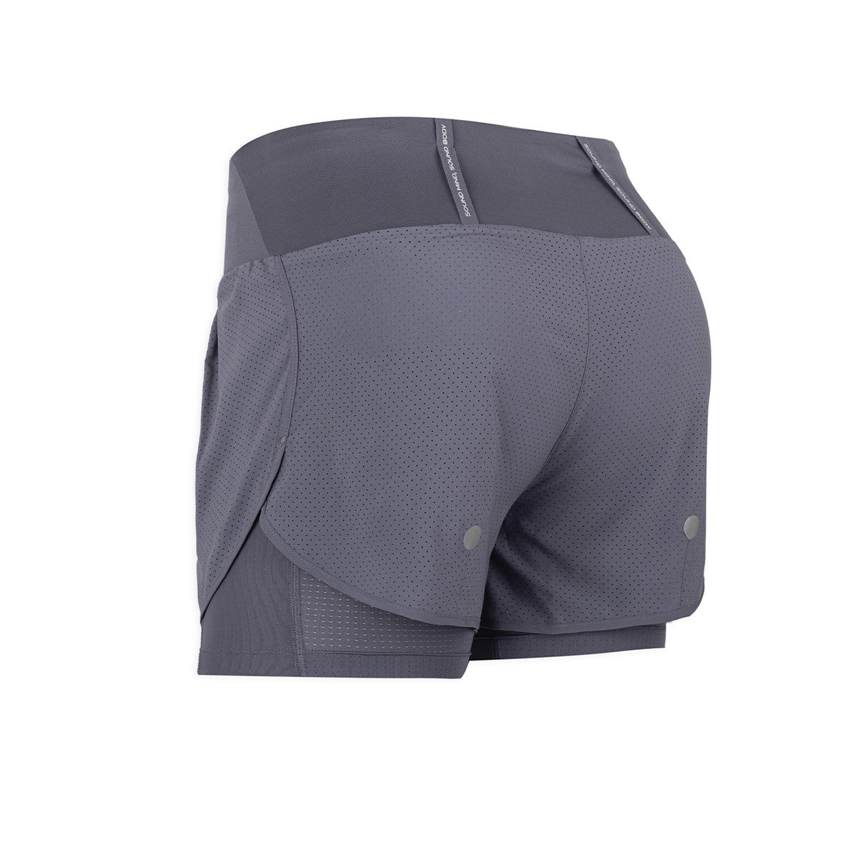 Short Con Calza Asics De Running 3.5 Road Mujer Violeta