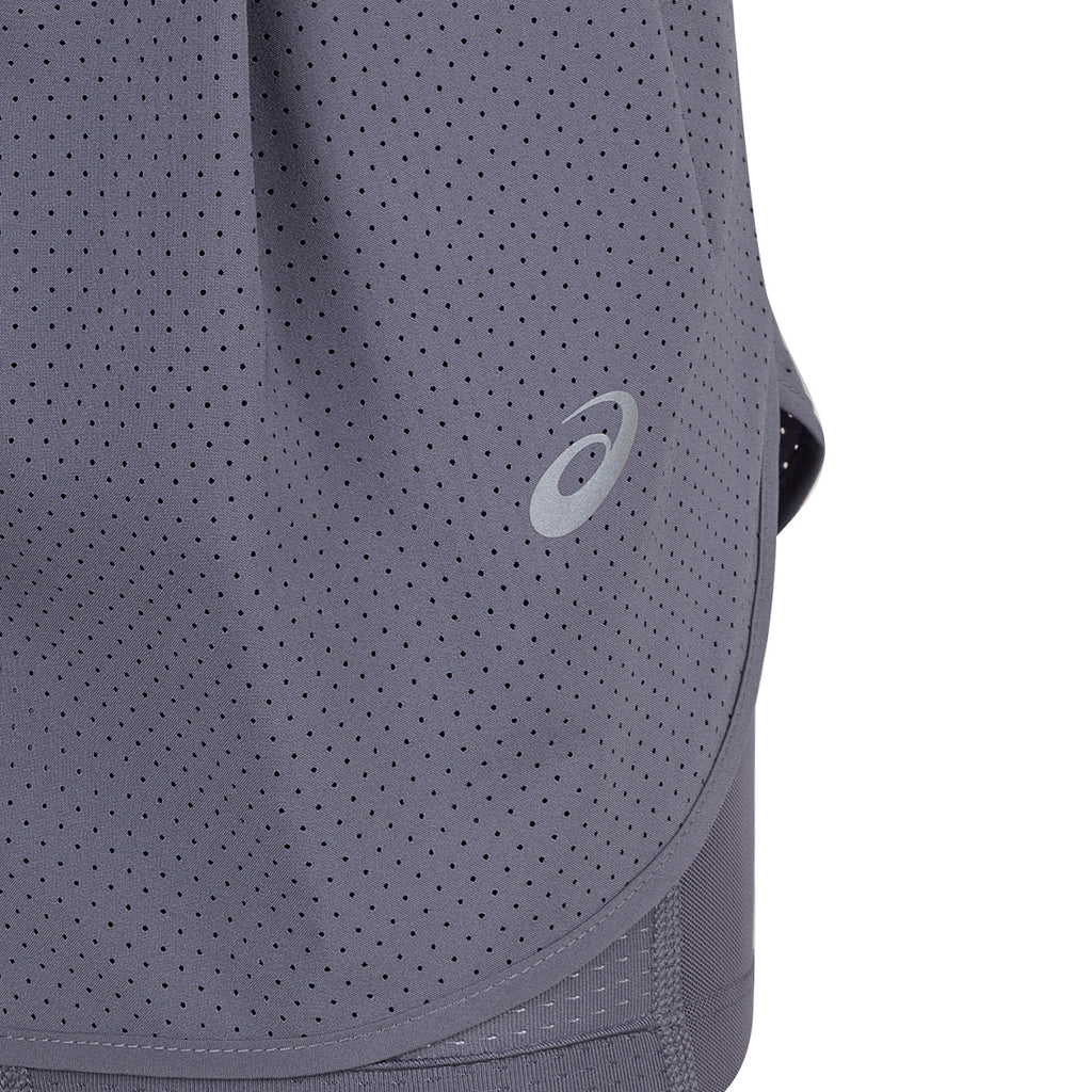Short Con Calza Asics De Running 3.5 Road Mujer Violeta