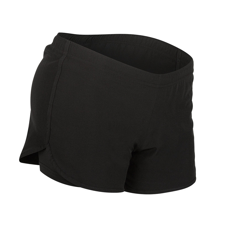 Short Con Calza Folau De Entrenamiento Mujer Gris