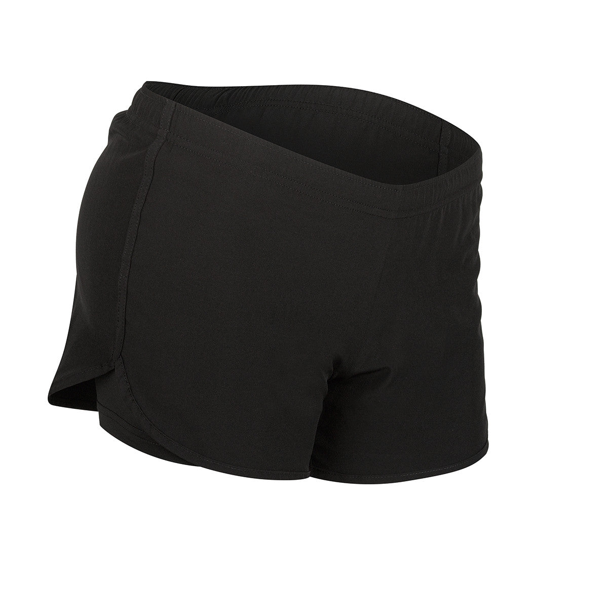 Short Con Calza Folau De Entrenamiento Mujer Gris