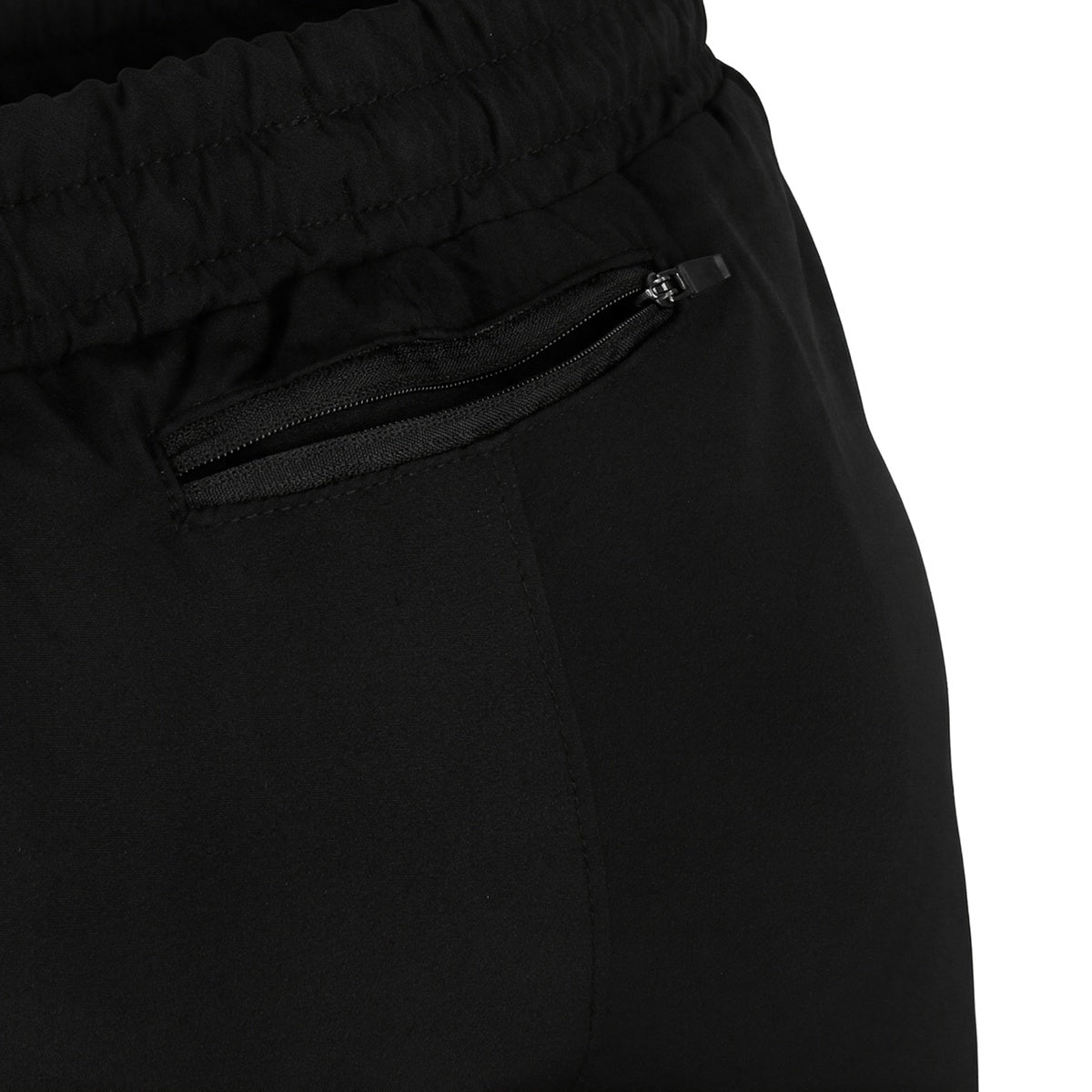 Short Con Calza Kappa De Running Fesab 2 Mujer Negra