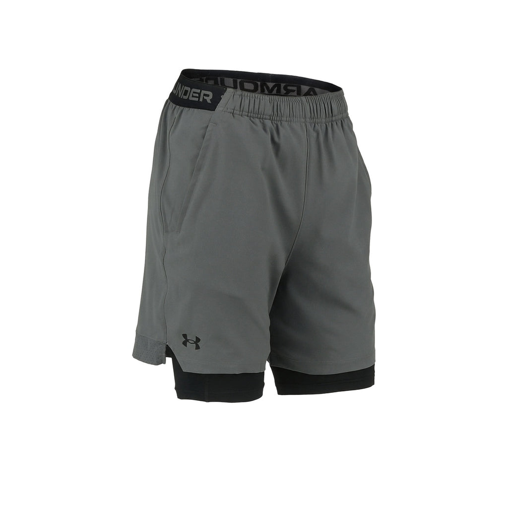 Short Con Calza Under Armour De Running Vanish Gris