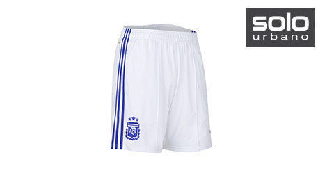 Short De Argentina Adidas Alternativo Blanco