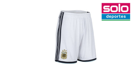 Short De Argentina Adidas Oficial Blanco