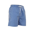 Short De Baño Print Azul