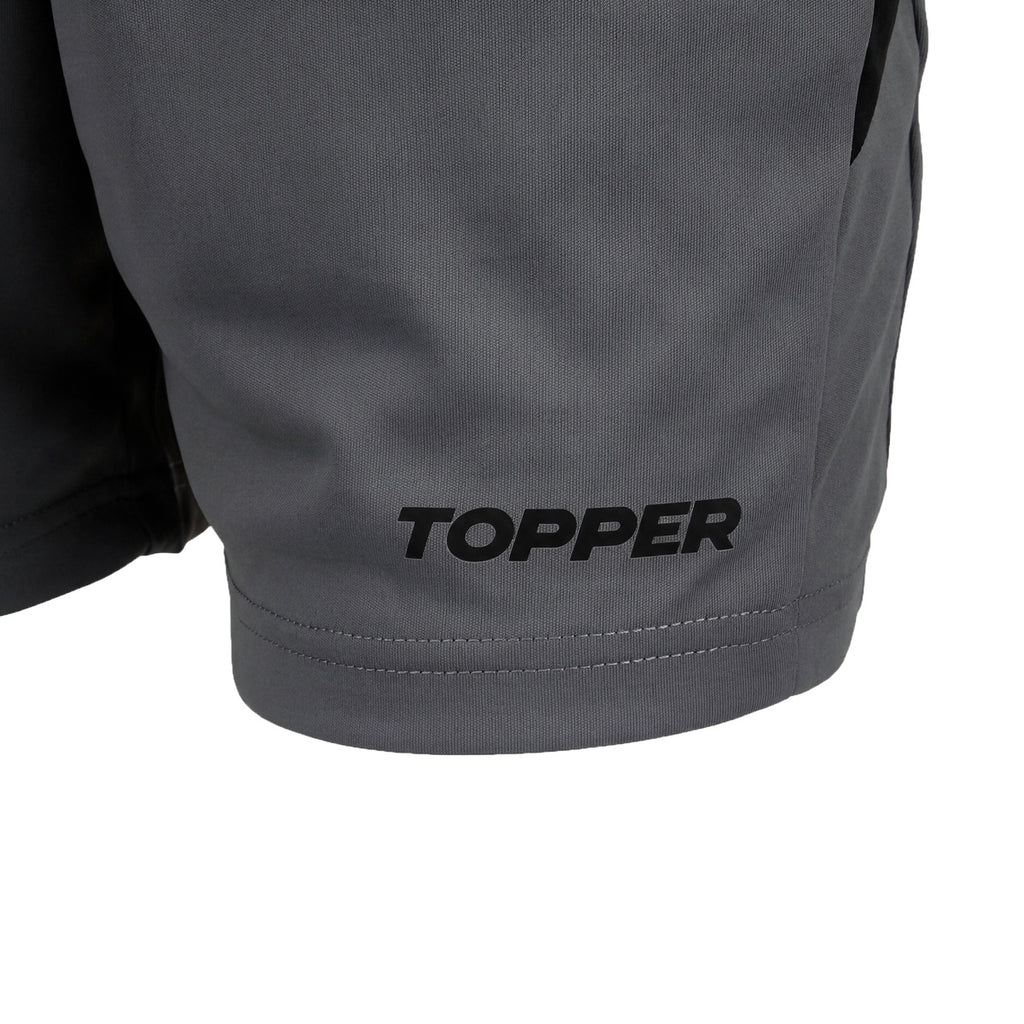 Short De Futbol Topper Potrero Gris
