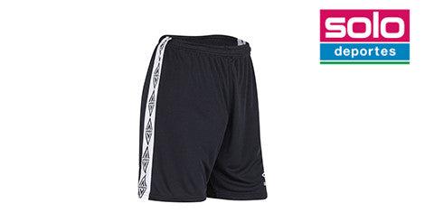 Short De Futbol Umbro Legend Tape Negro