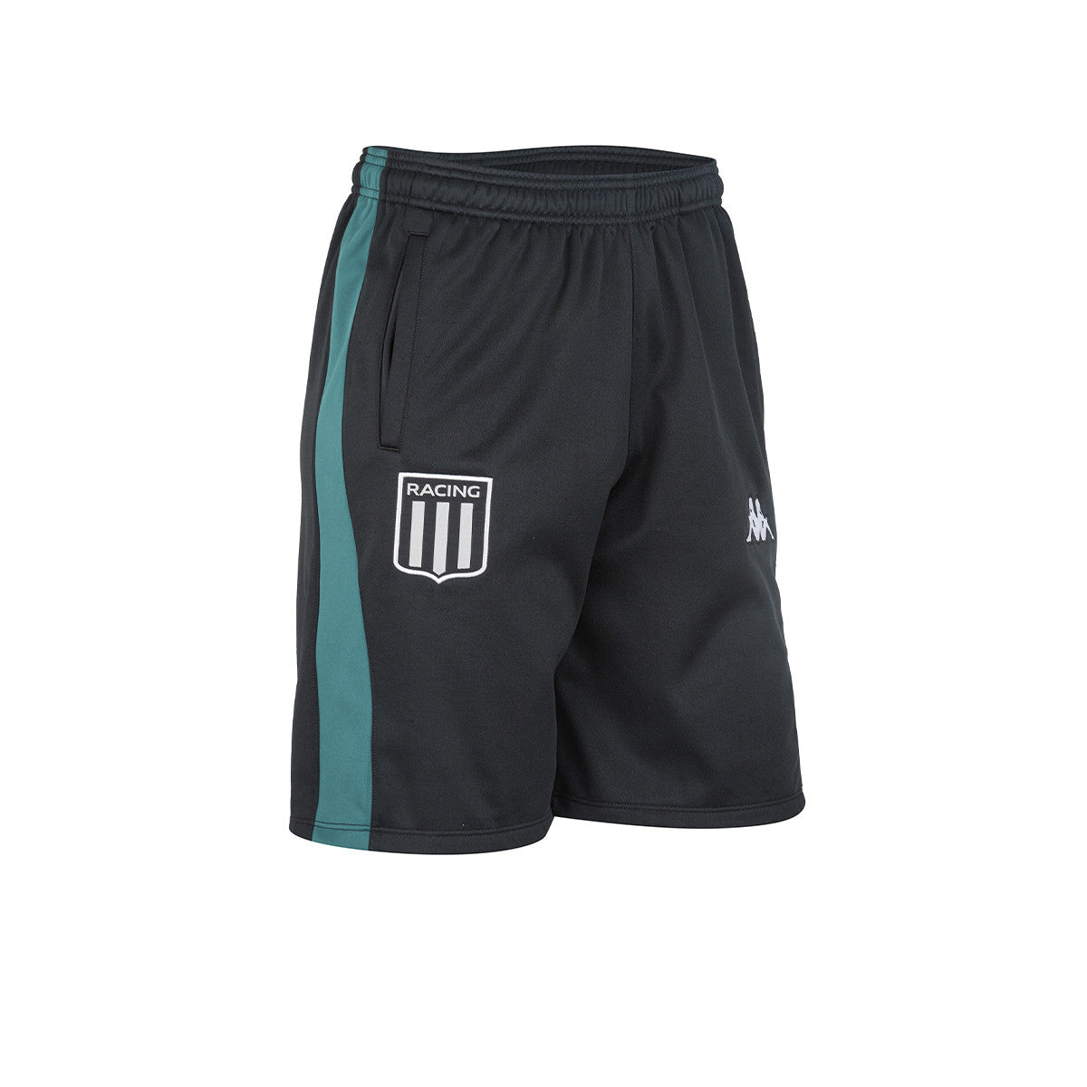 Short De Racing Kappa Salida Negro