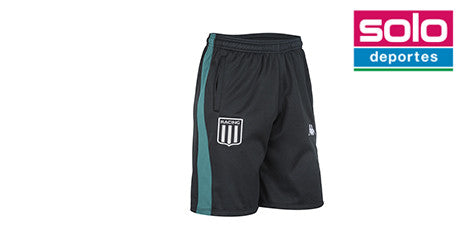 Short De Racing Kappa Salida Negro