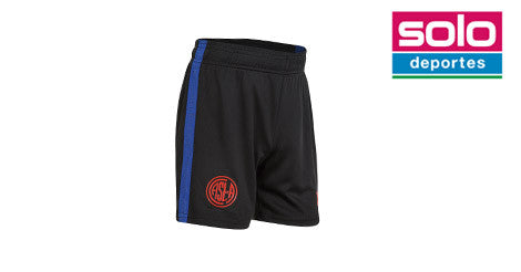 Short De San Lorenzo Atomik Tercer Recambio Niño Niña Negro