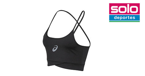 Top Asics De Running Relaxed Mujer Negro