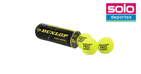 Tubo De Pelotas De Padel X3 Dunlop Pro