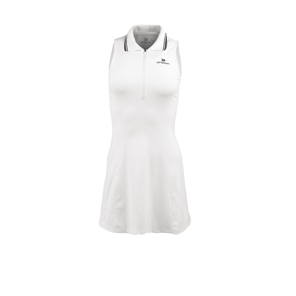 Vestido Atomik De Tenis Field Mujer Blanco