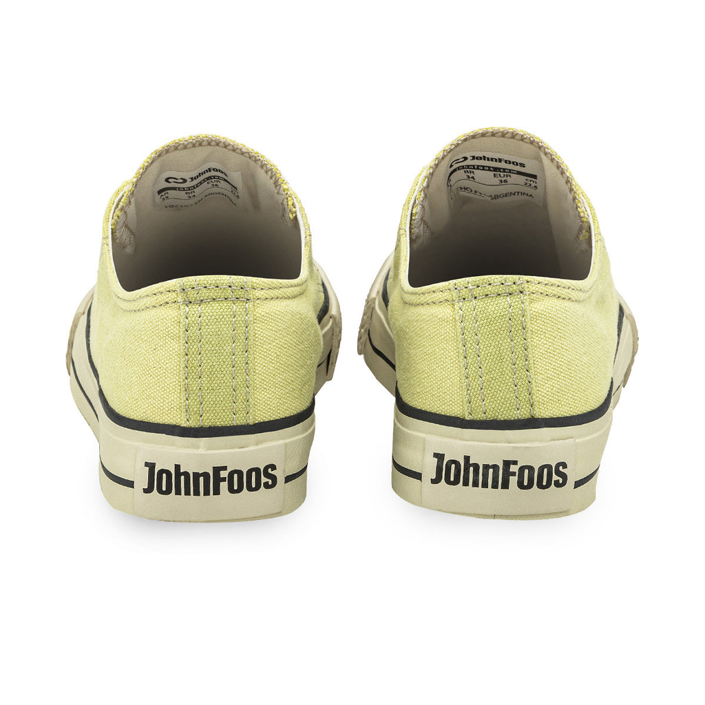 Zapatilla John Foos Flashback Mujer Amarilla