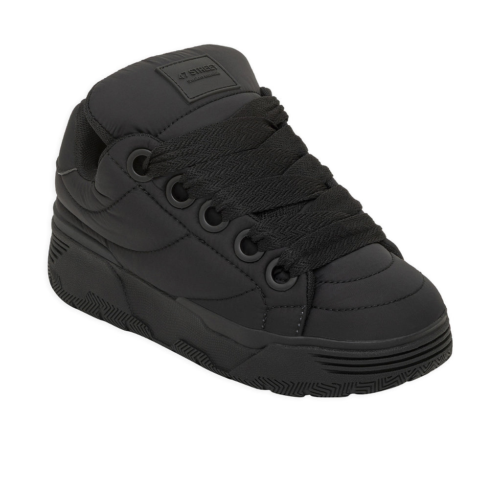 Zapatillas 47 Street Cushion Mujer Negra