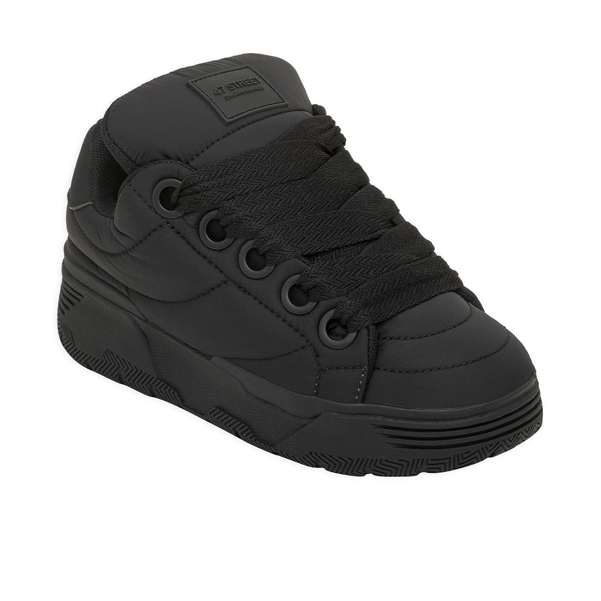 Zapatillas 47 Street Cushion Mujer Negra