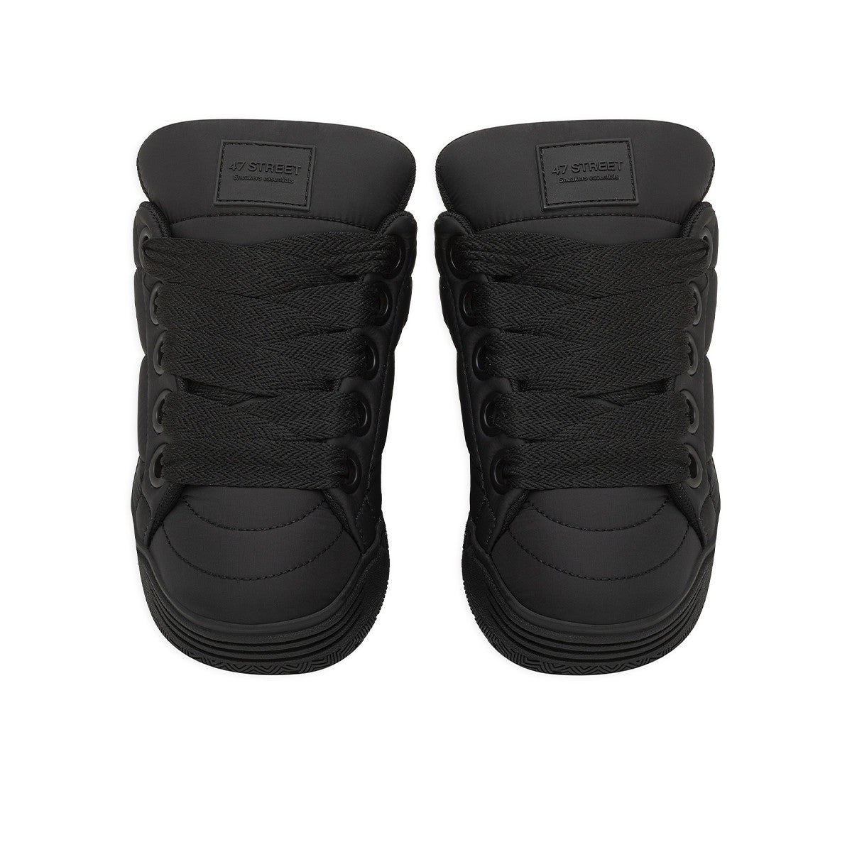 Zapatillas 47 Street Cushion Mujer Negra