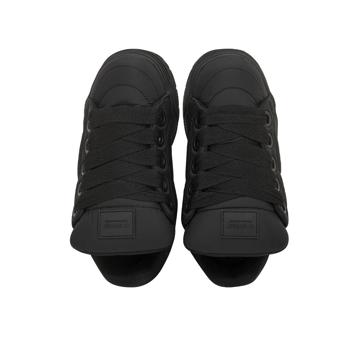 Zapatillas 47 Street Cushion Mujer Negra