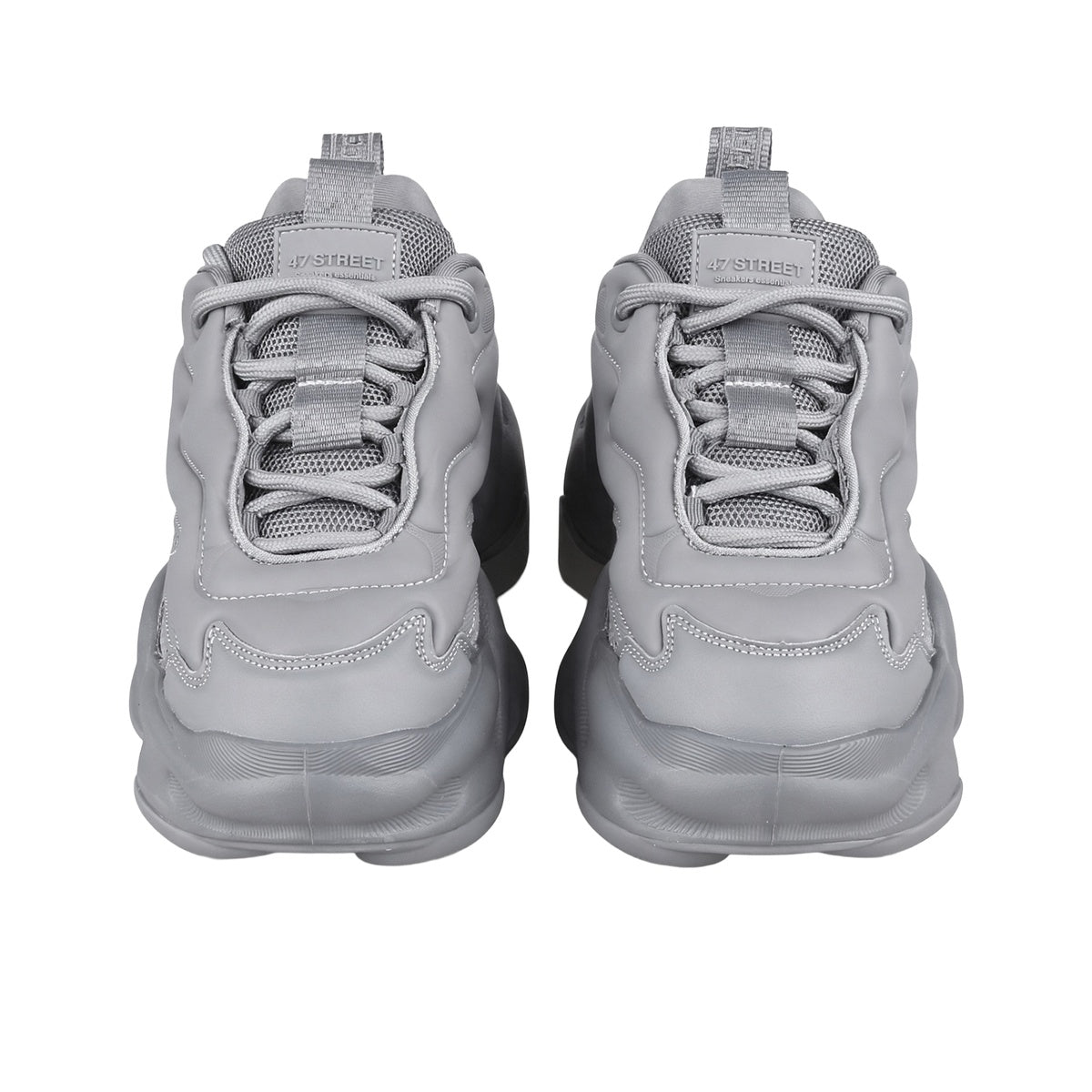 Zapatillas 47 Street Stride Mujer Gris