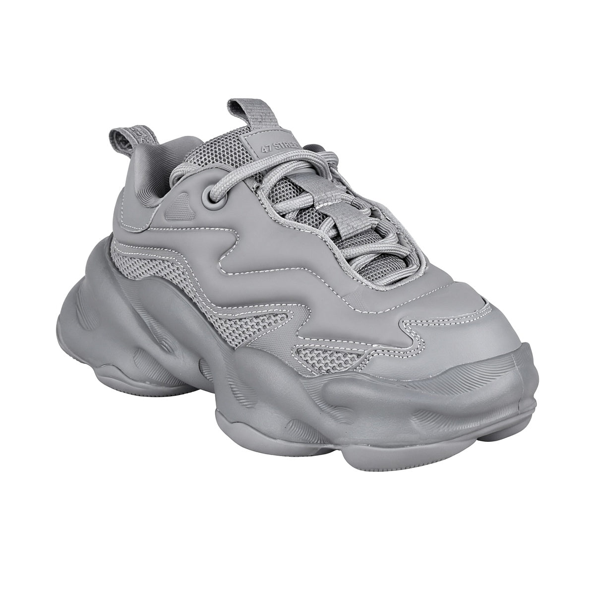 Zapatillas 47 Street Stride Mujer Gris
