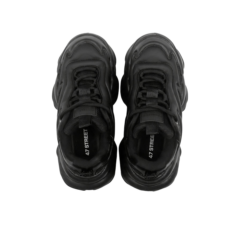 Zapatillas 47 Street Stride Mujer Negra