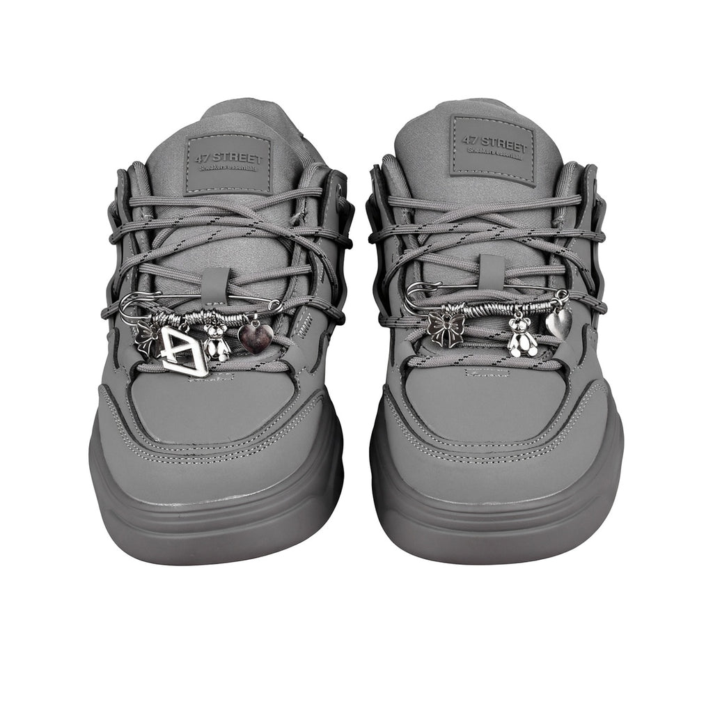 Zapatillas 47 Street Struck Mujer Gris