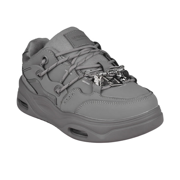 Zapatillas 47 Street Struck Mujer Gris