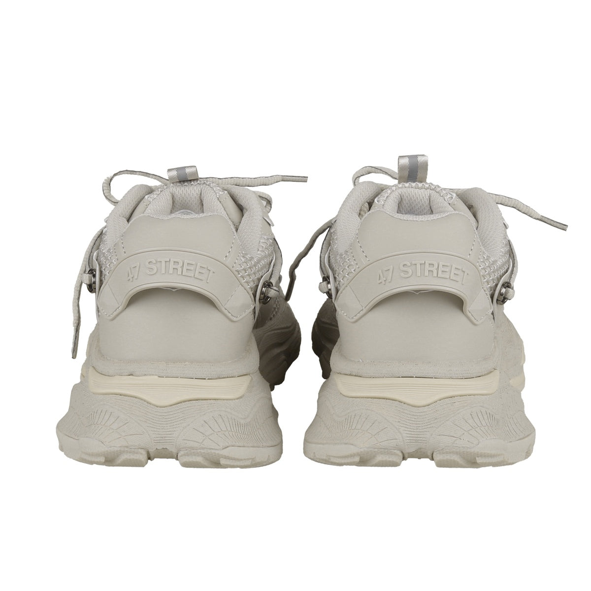 Zapatillas 47 Street Tempest Mujer Beige