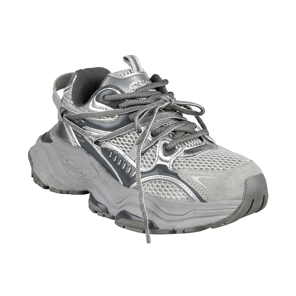 Zapatillas 47 Street Tempest Mujer Gris