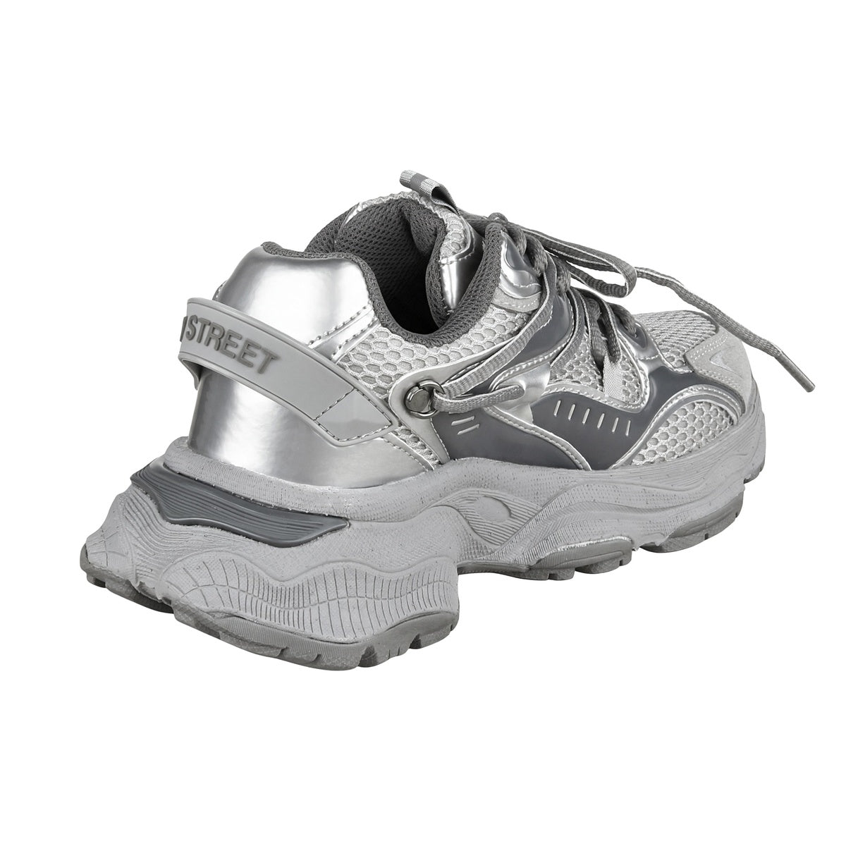 Zapatillas 47 Street Tempest Mujer Gris