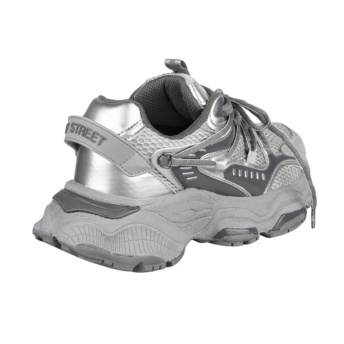 Zapatillas 47 Street Tempest Mujer Gris