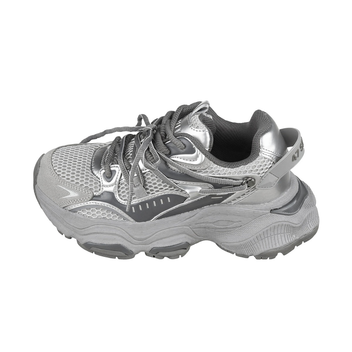 Zapatillas 47 Street Tempest Mujer Gris