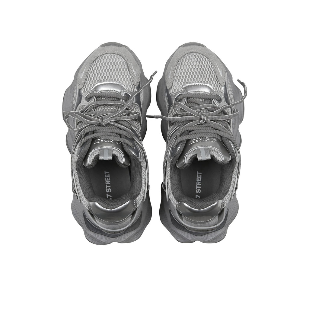 Zapatillas 47 Street Tempest Mujer Gris
