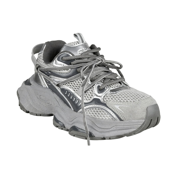 Zapatillas 47 Street Tempest Mujer Gris