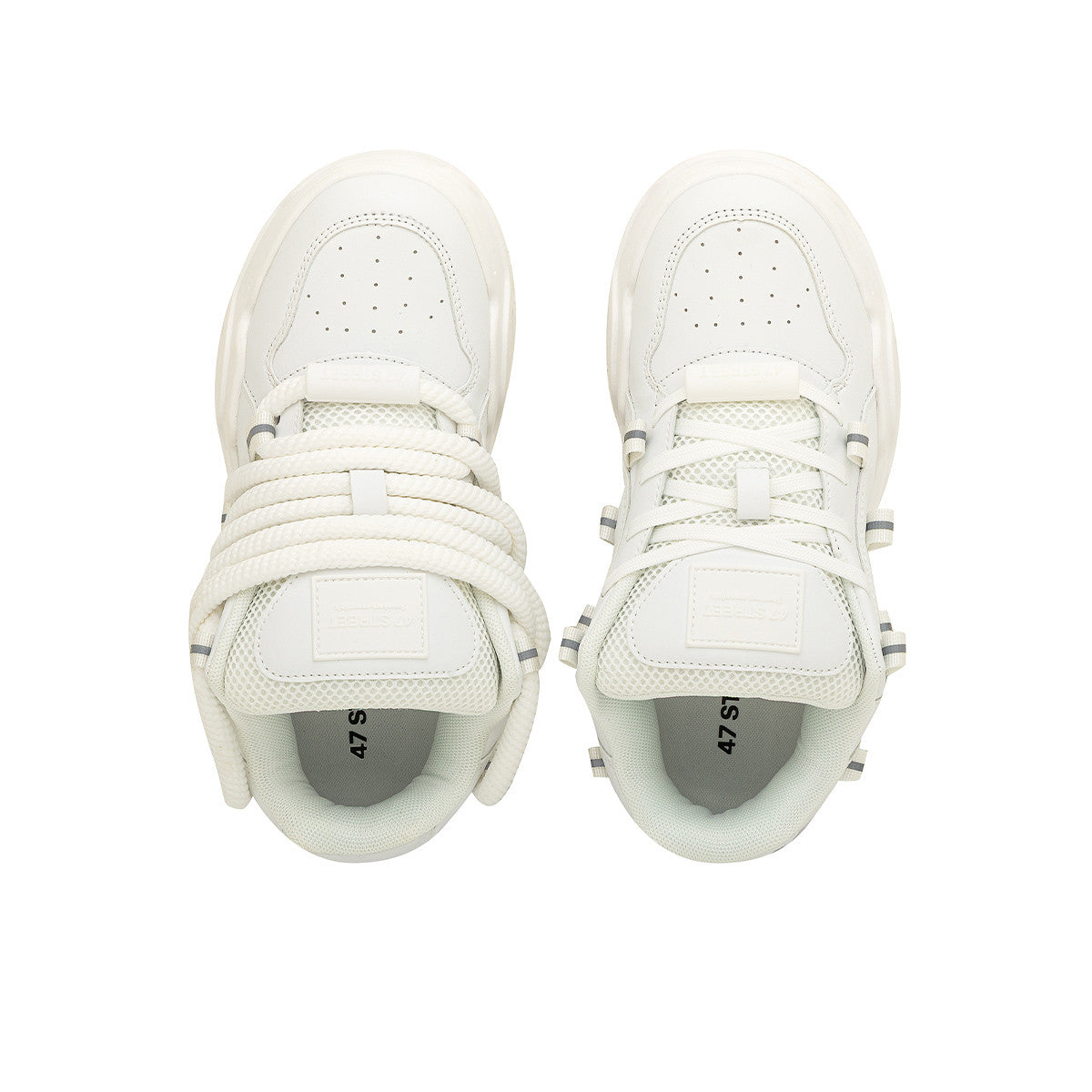 Zapatillas 47 Street Thrash Mujer Blanca