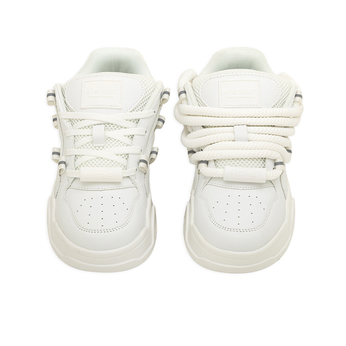 Zapatillas 47 Street Thrash Mujer Blanca