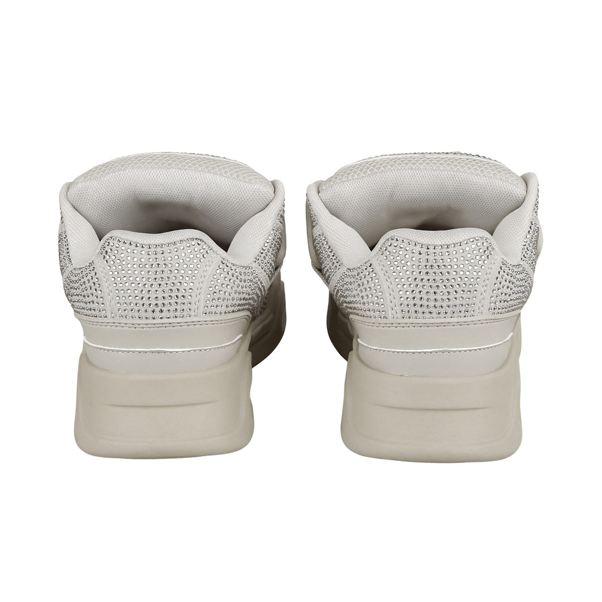 Zapatillas 47 Street Thrash Shine Mujer Gris