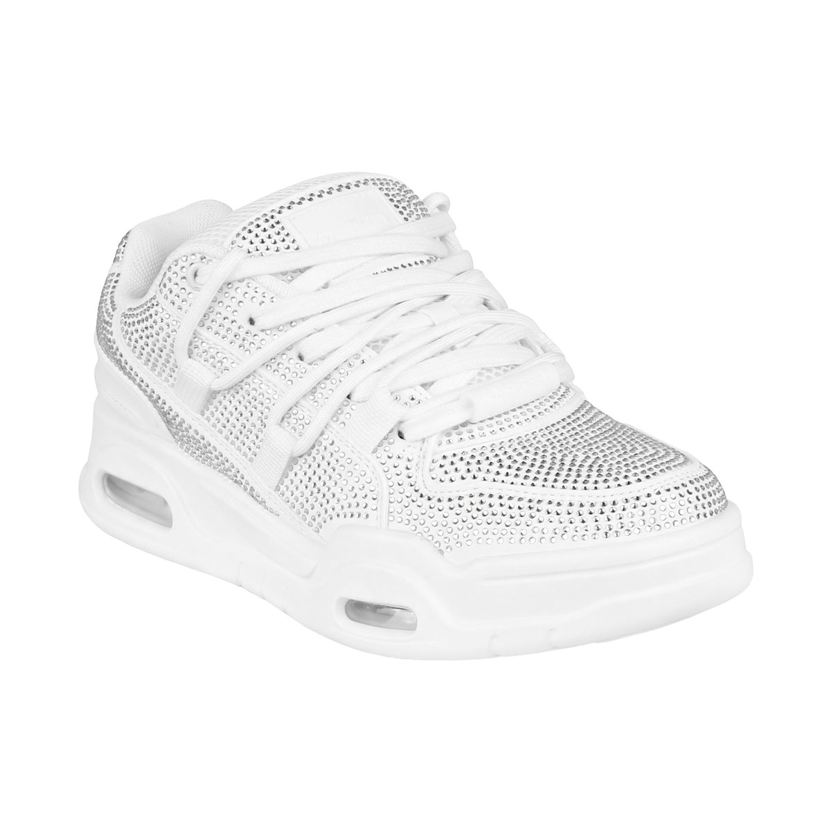 Zapatillas 47 Street Thrash Shine Mujer Blanca