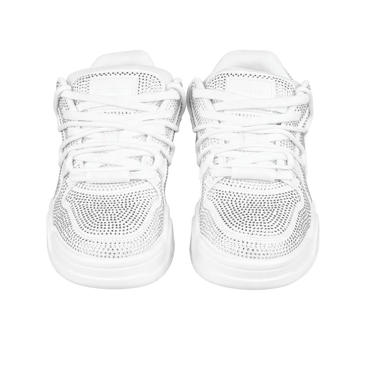 Zapatillas 47 Street Thrash Shine Mujer Blanca