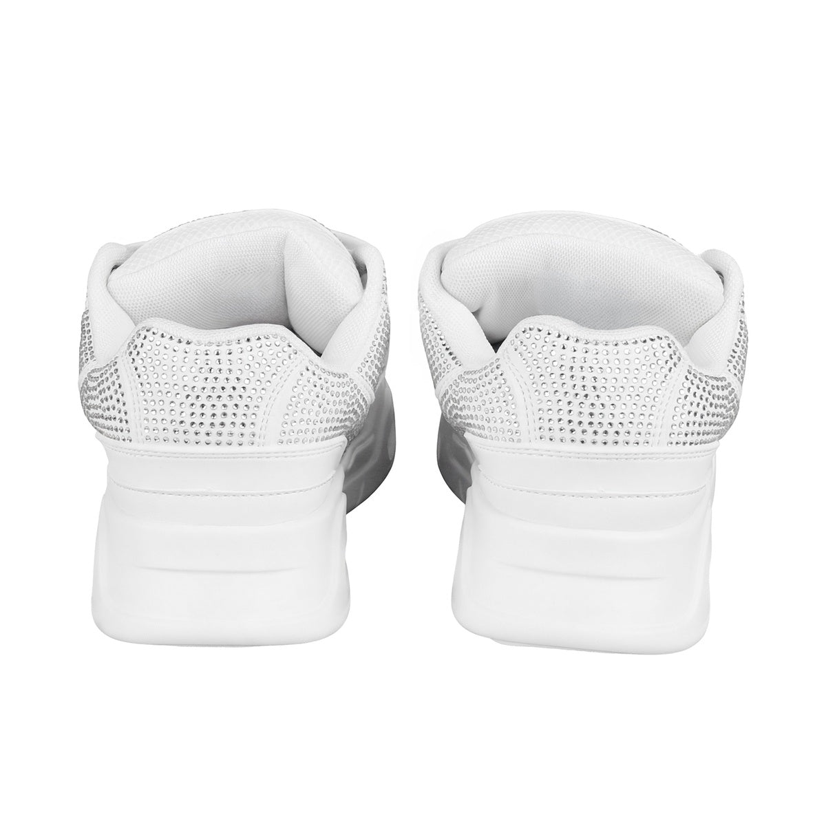 Zapatillas 47 Street Thrash Shine Mujer Blanca