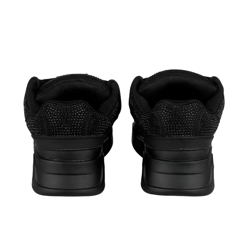 Zapatillas 47 Street Thrash Shine Mujer Negra