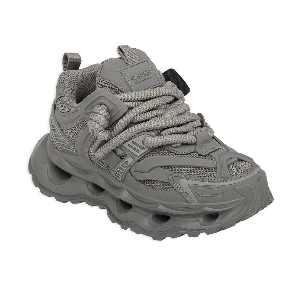 Zapatillas 47 Street Wind Mujer Gris