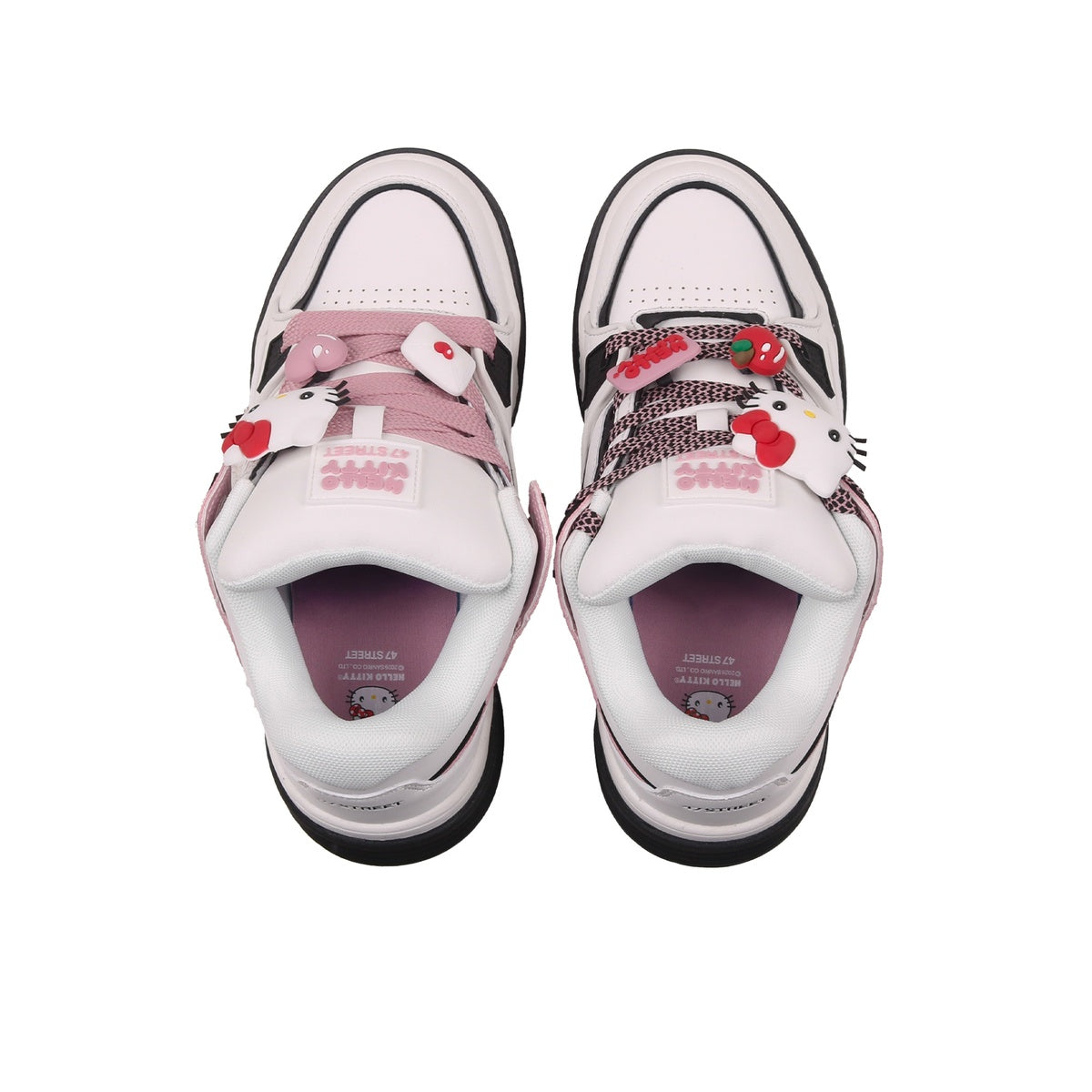 Zapatillas 47 Street X Hello Kitty Balloon Mujer Blanca