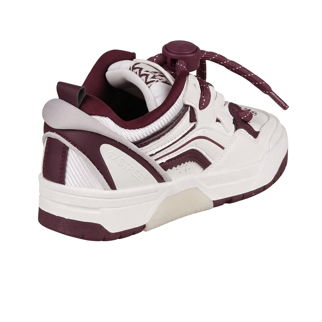 Zapatillas 47 Street Zapa Original Mujer Blanca