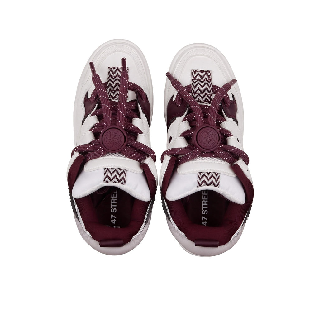 Zapatillas 47 Street Zapa Original Mujer Blanca
