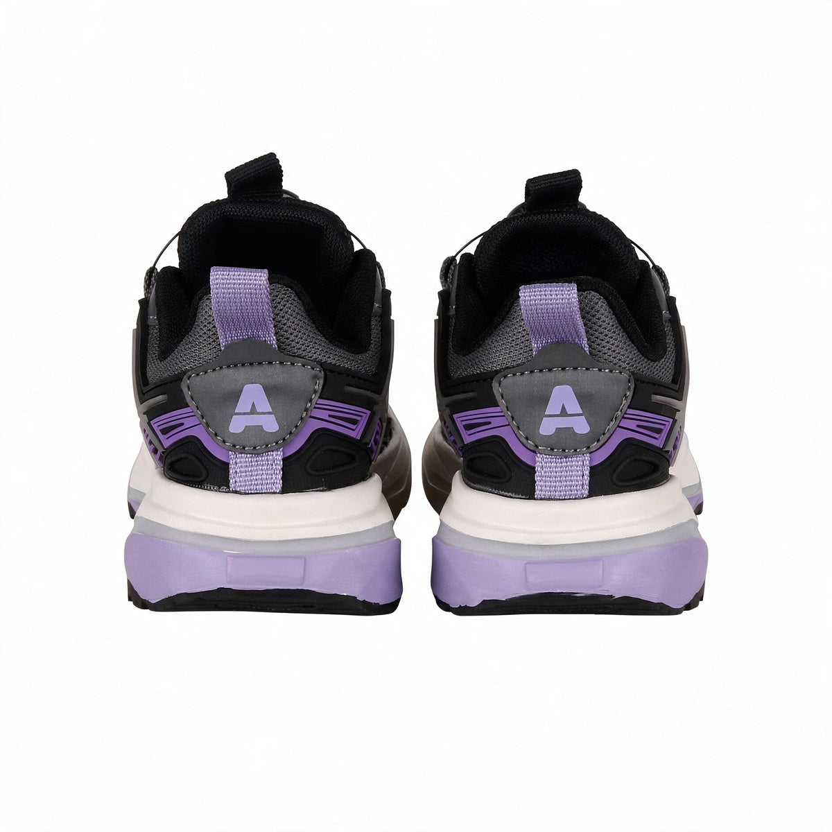 Zapatillas Con Luces Addnice Deportiva Neon Cricket Niña Gris