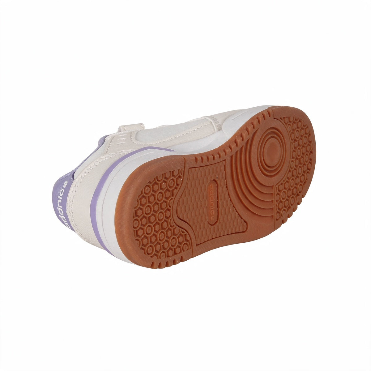 Zapatillas Addnice Skate Max Velcro Niña Blanca