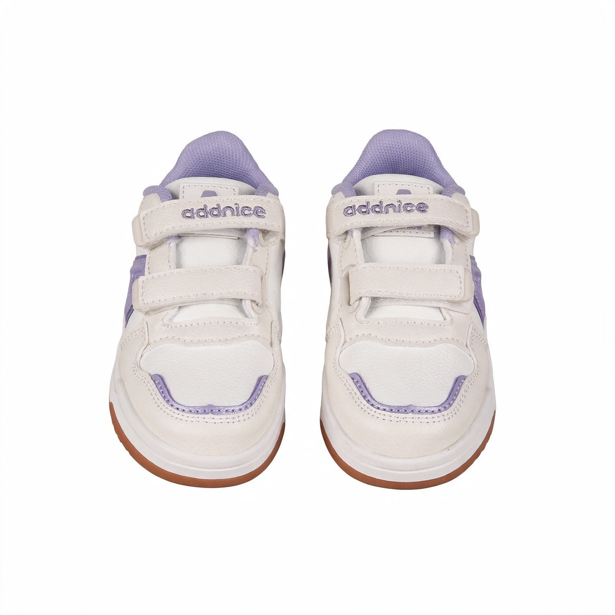 Zapatillas Addnice Skate Max Velcro Niña Blanca