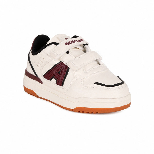 Zapatillas Addnice Skate Max Velcro Niño Niña Crudo